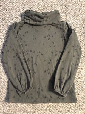 Miles the Label Girl’s Olive Green Turtleneck, Size 6